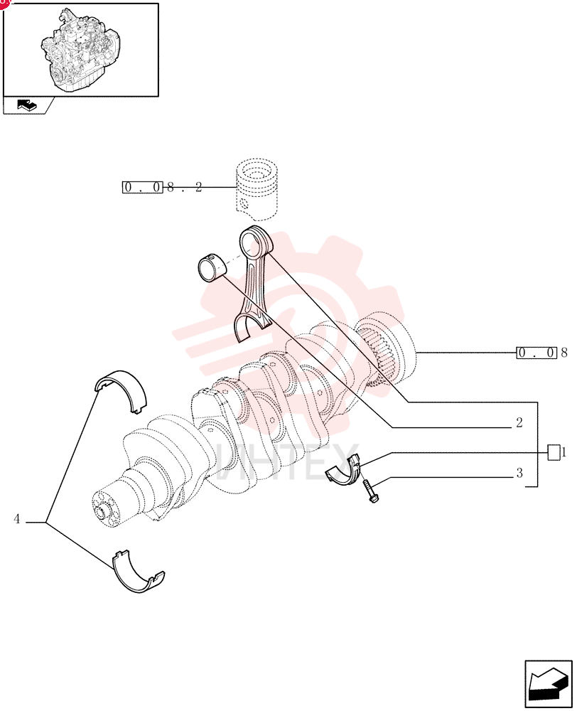 CONNECTING ROD 2831298