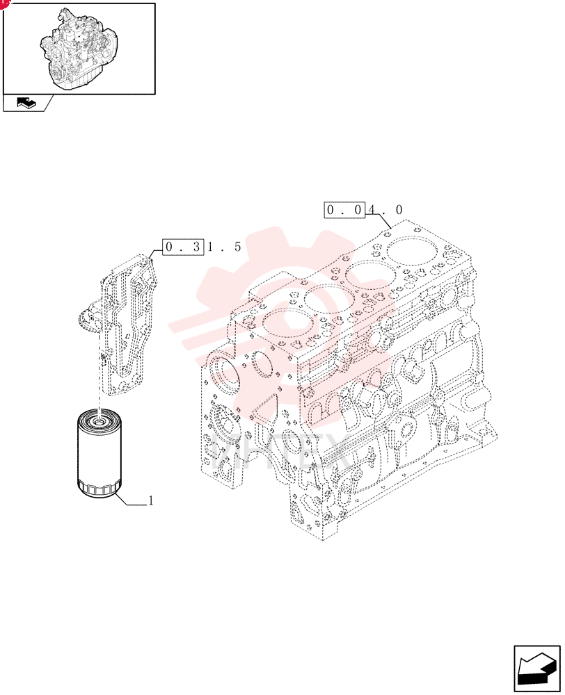 ENGINE OIL FILTER 2852526