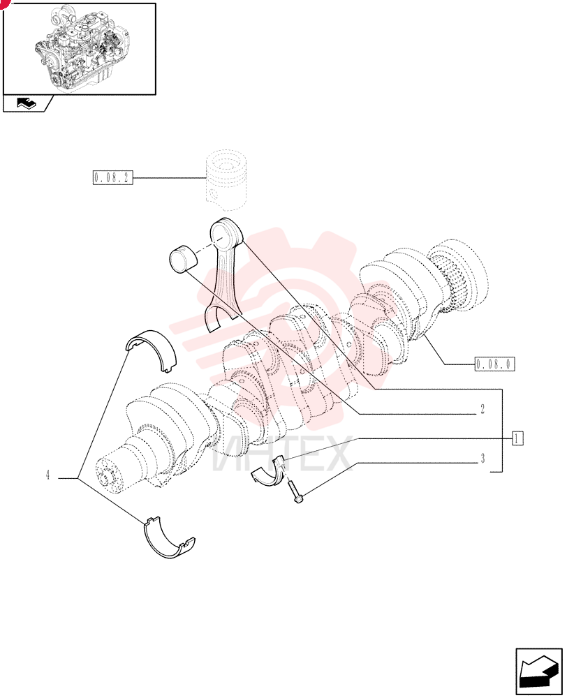 CONNECTING ROD 2831298