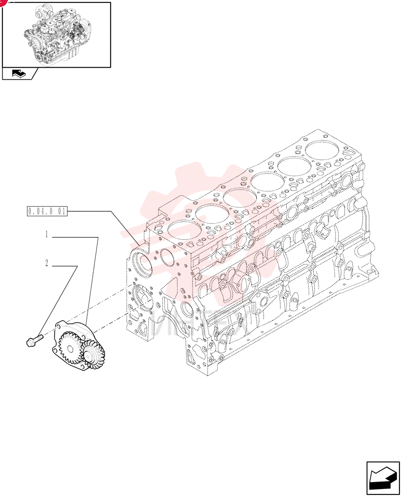 ENGINE OIL PUMP