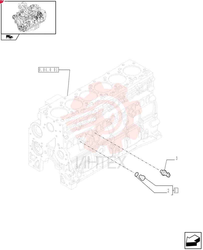 HEX SOCKET PLUG,M14 x 1.5