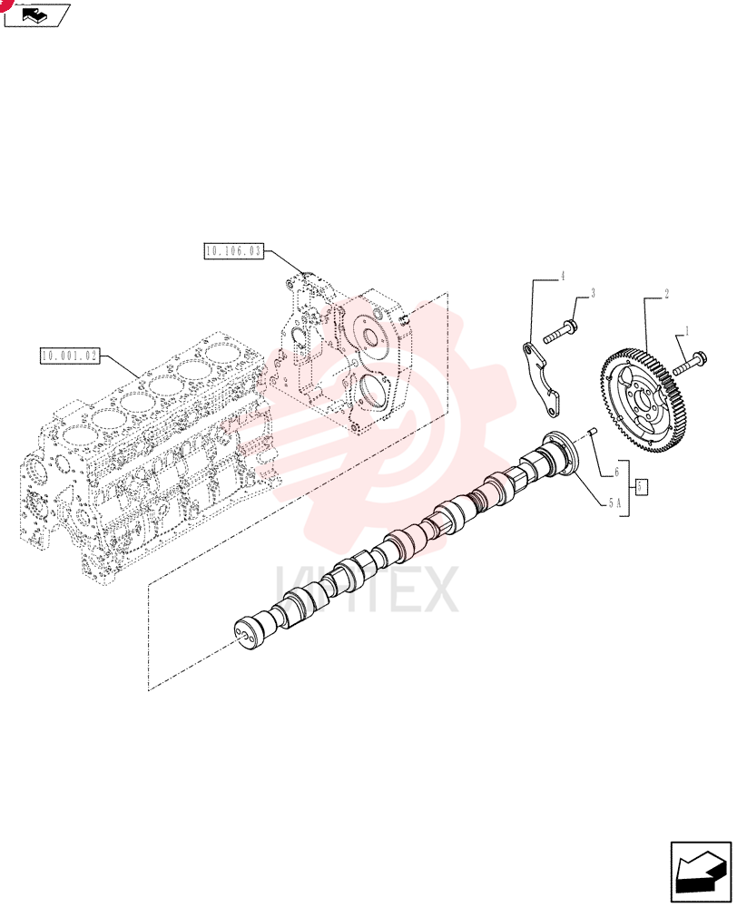 SCREW,Hex Flg, M8 x 1.25 x 25