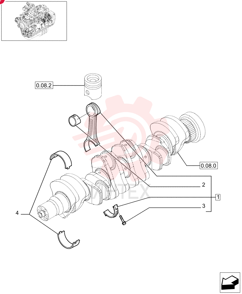 CONNECTING ROD 2831298