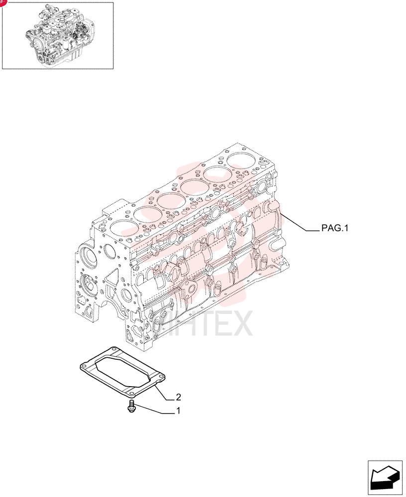 SCREW,Hex Flg, M10 x 1.5 x 25