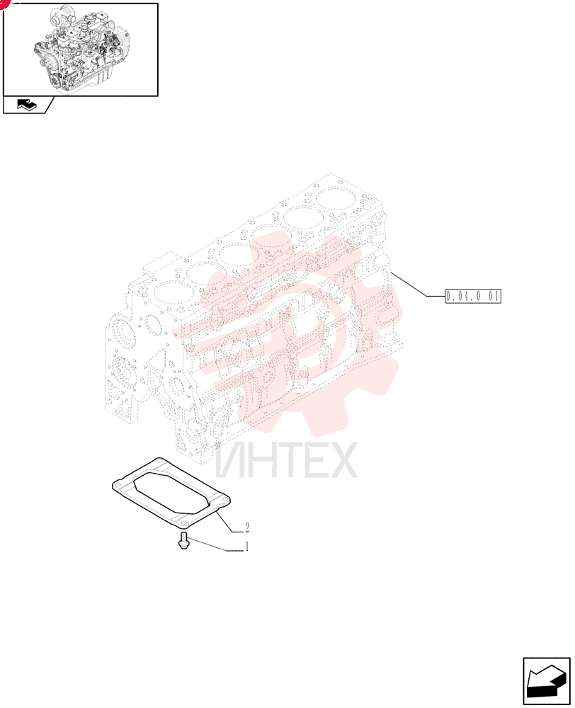 SCREW,Hex Flg, M10 x 1.5 x 25