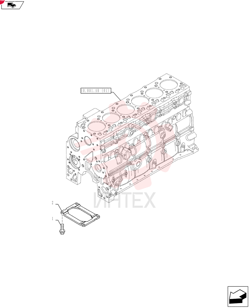 SCREW,Hex Flg, M10 x 1.5 x 25