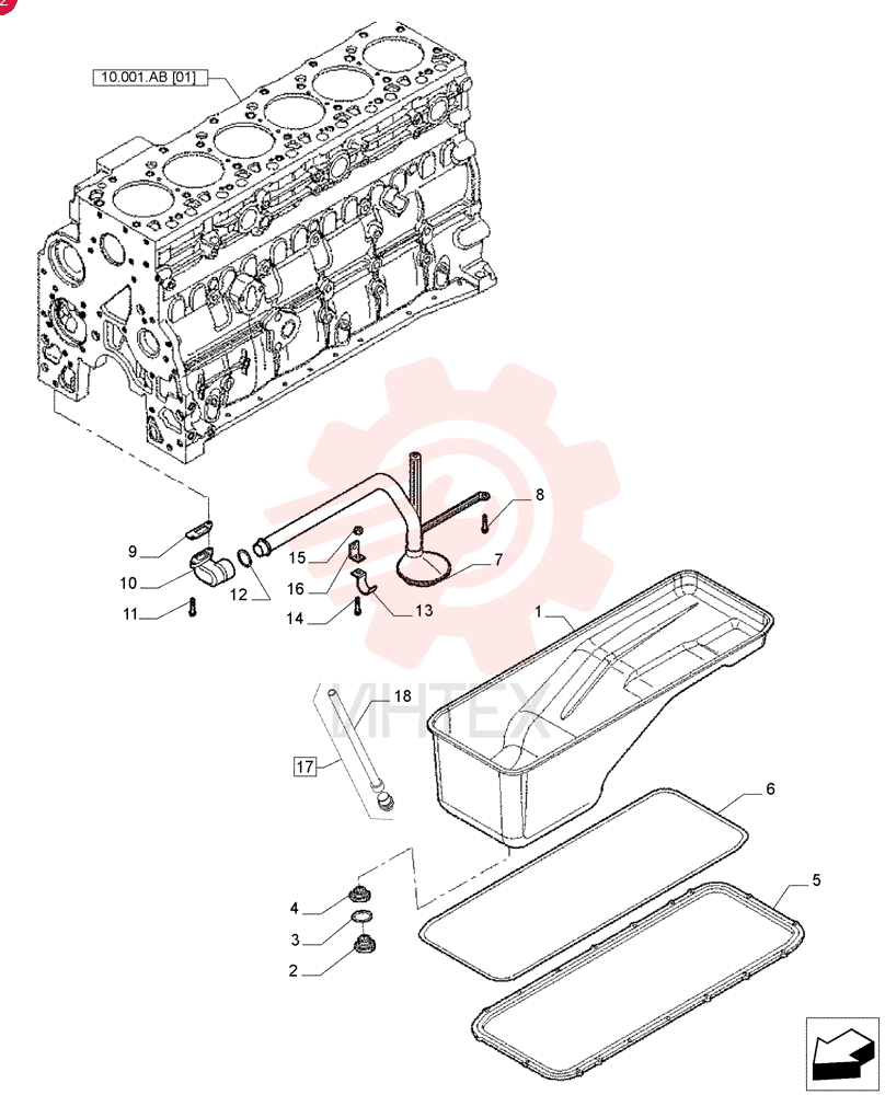 ENGINE OIL PAN