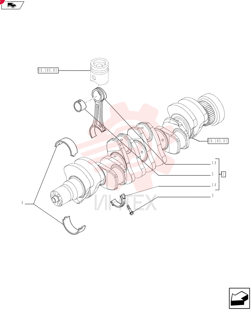 REMAN-CONNECTING ROD 2831298R