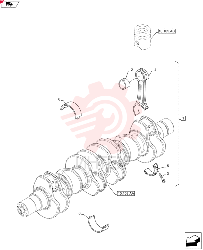 CONNECTING ROD 2831298