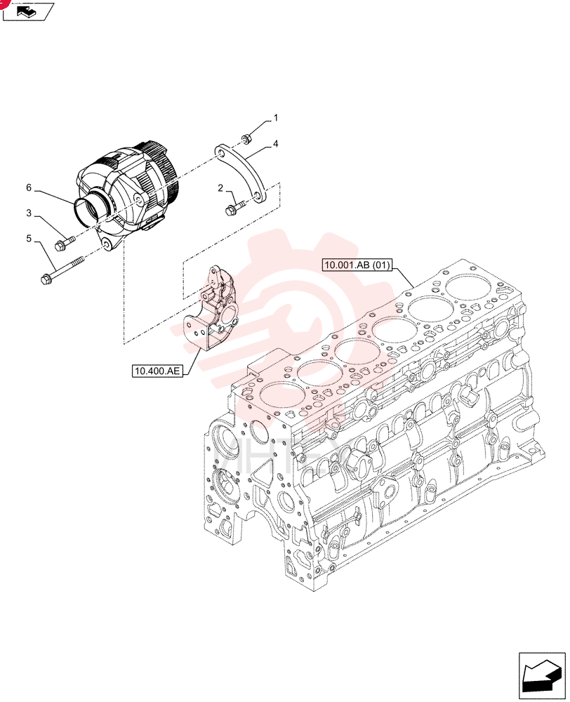 FLANGE NUT,M10, 1.50mm Pitch, Cl 10