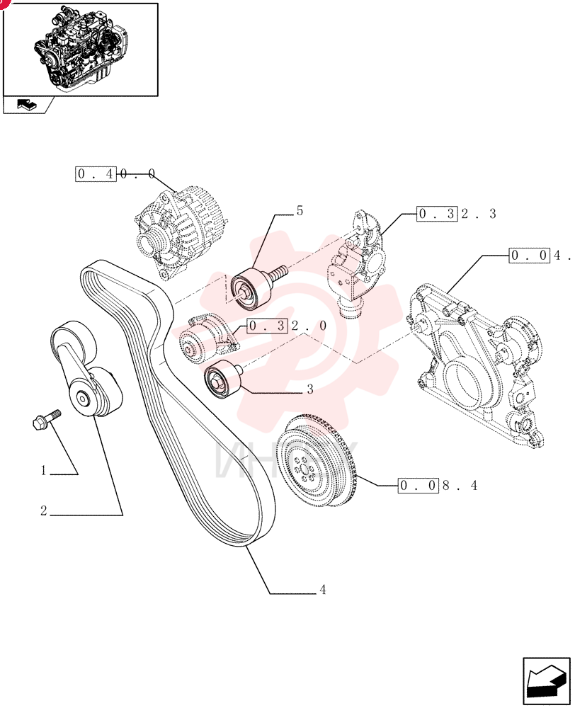 BELT TENSIONER 2852396