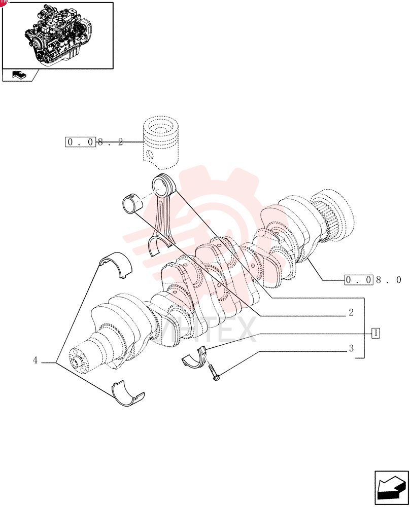 CONNECTING ROD 2831298