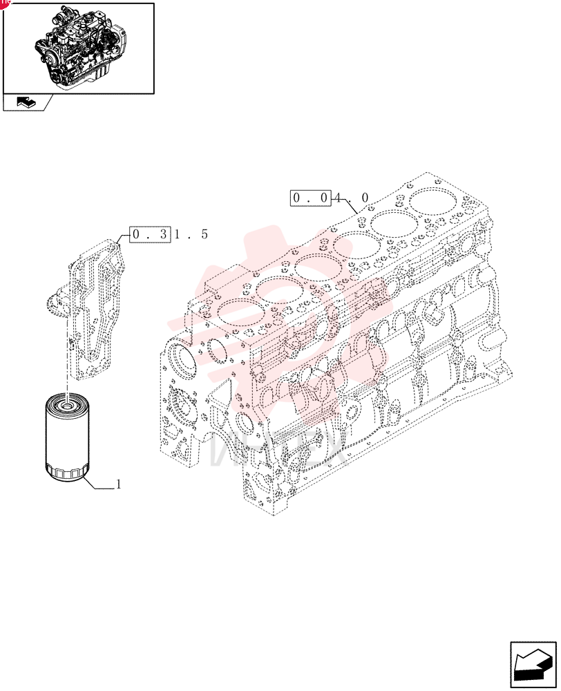ENGINE OIL FILTER 2852526