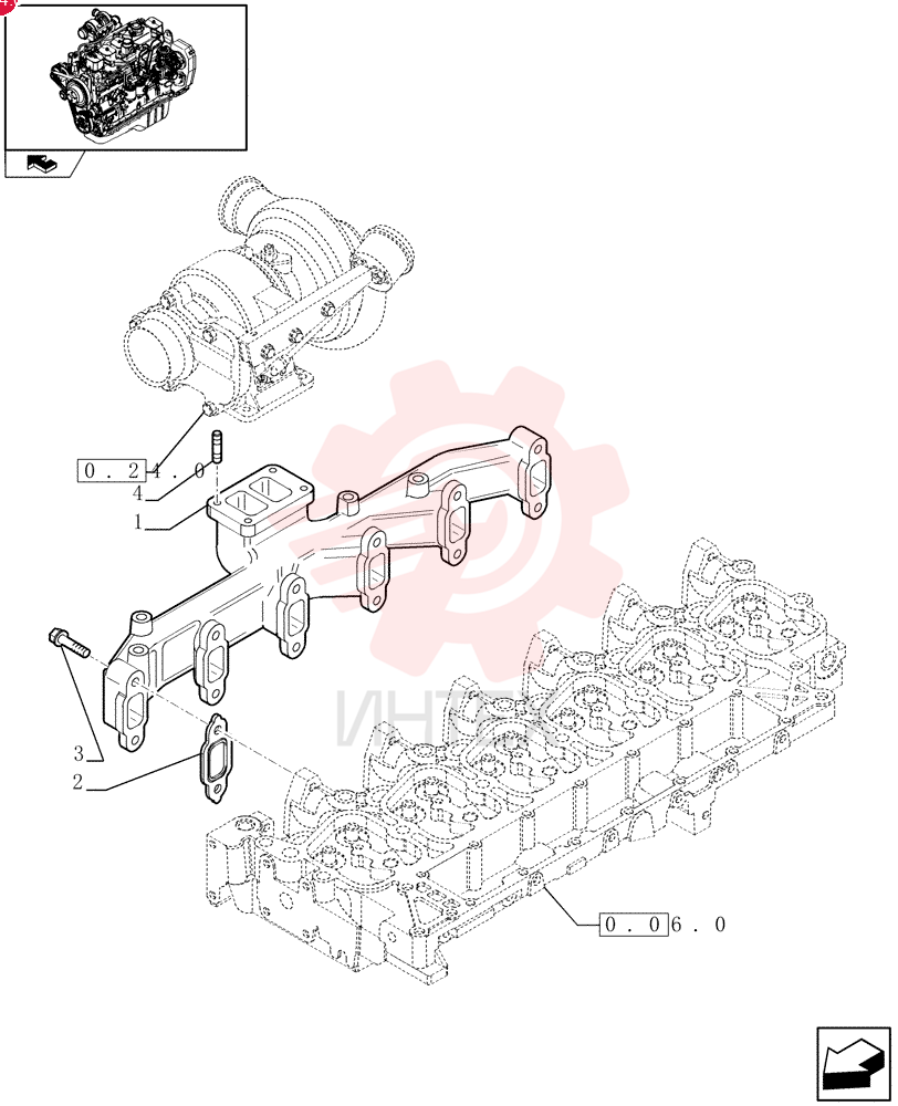 EXHAUST MANIFOLD 2852898