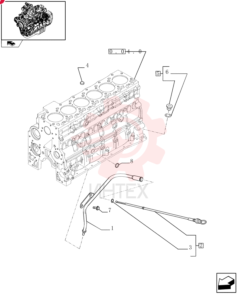 O-RING,0.364" ID x 0.504" OD x 0.07"