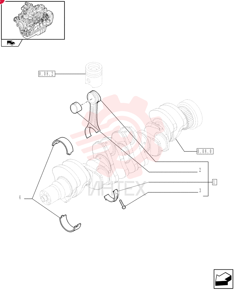 CONNECTING ROD 2831298