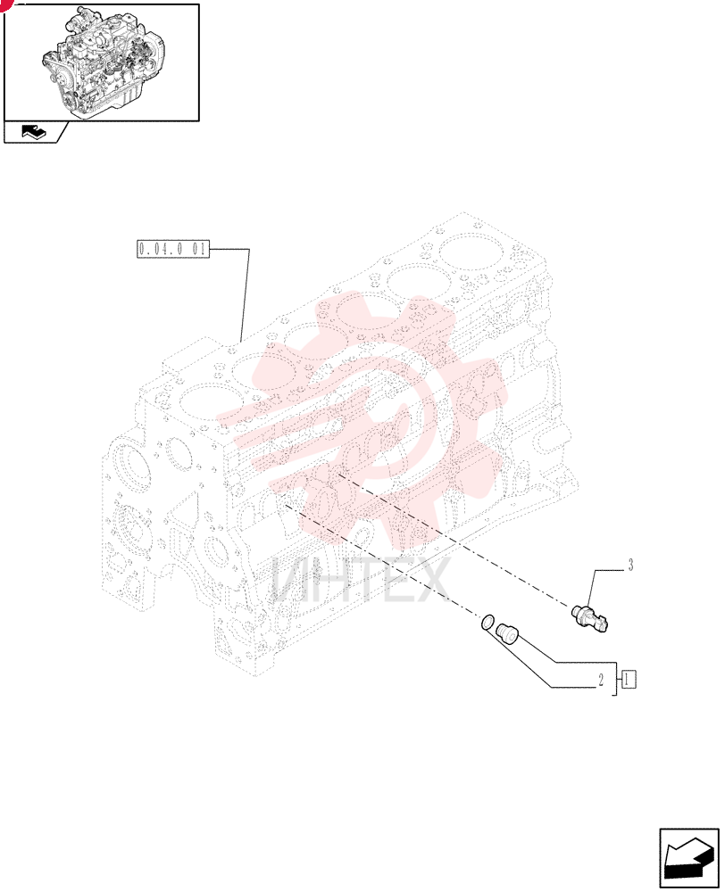 HEX SOCKET PLUG,M14 x 1.5