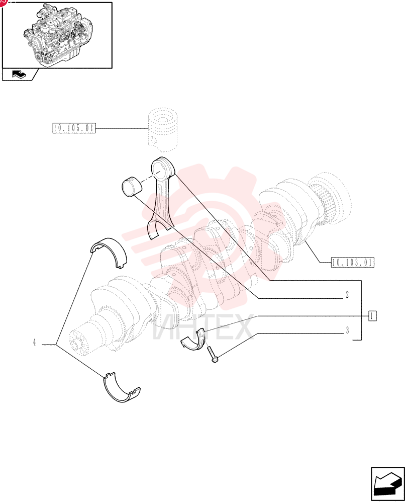 CONNECTING ROD 2831298