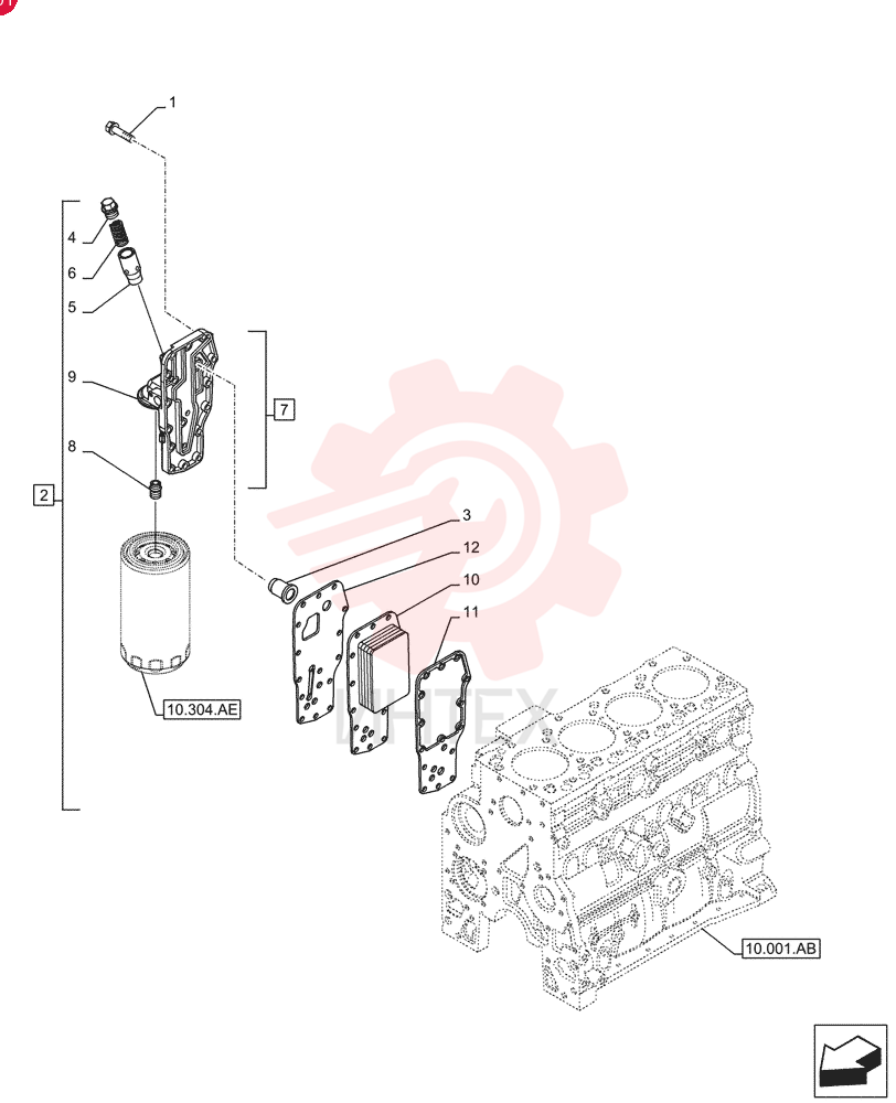 SCREW,Hex Flg, M8 x 1.25 x 35