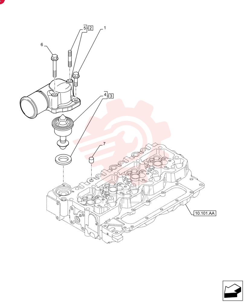 SCREW,Hex Flg, M6 x 20mm