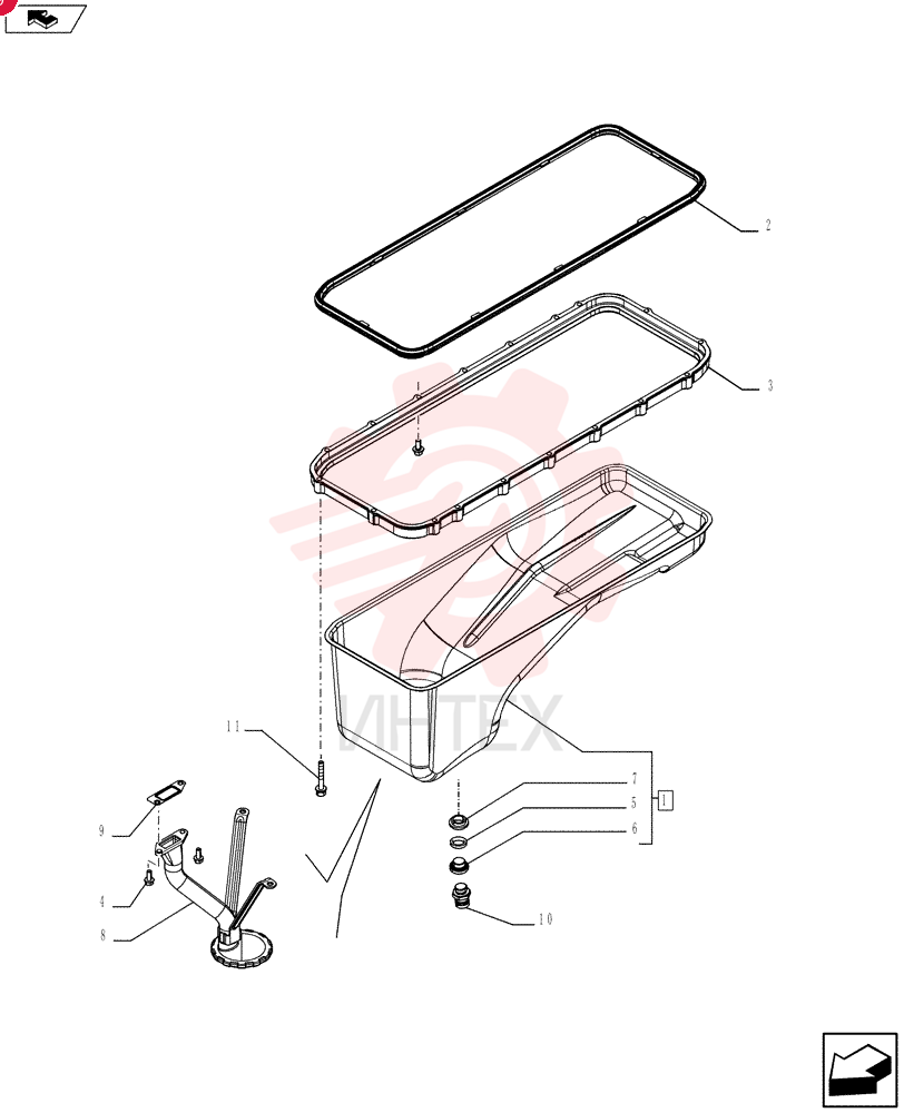 ENGINE OIL PAN 2852205