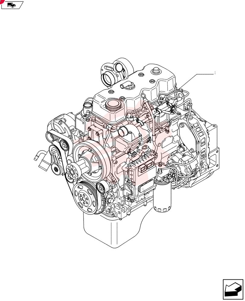 SHORT ENGINE 47432041