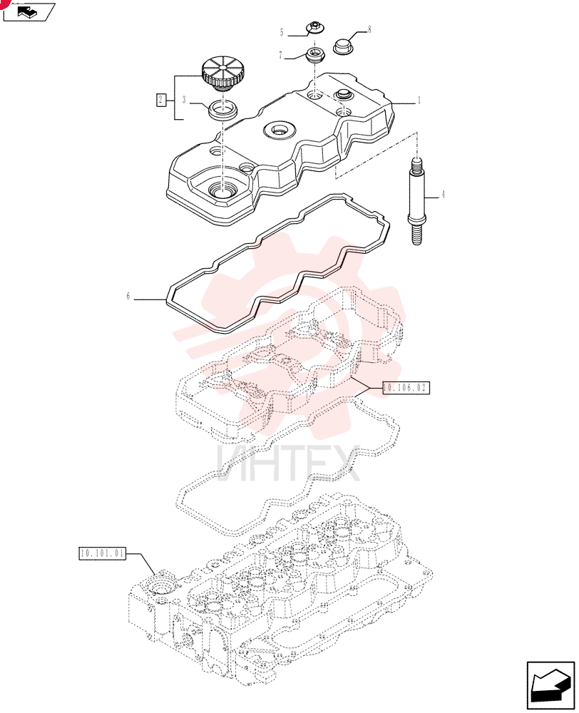 VALVE COVER 2853858