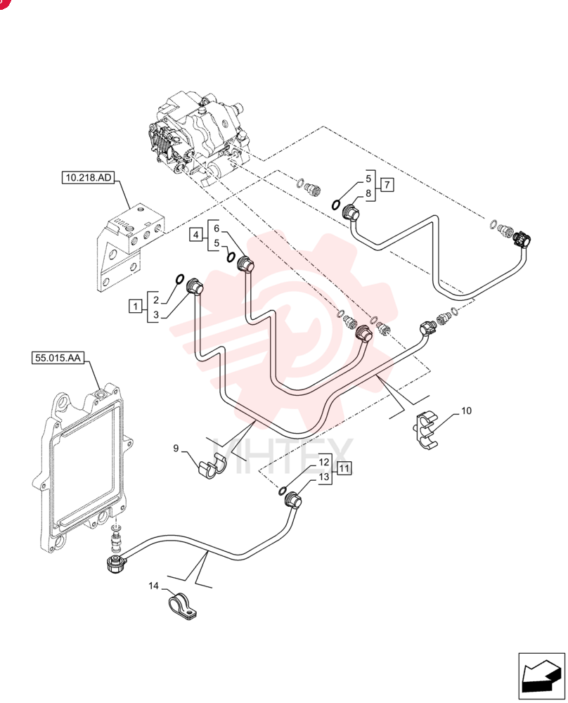 O-RING,2.5mm Thk x 8mm ID, 60 Duro