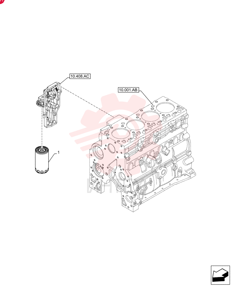 ENGINE OIL FILTER,93.5mm OD x 173mm L, M27, 10 Microns