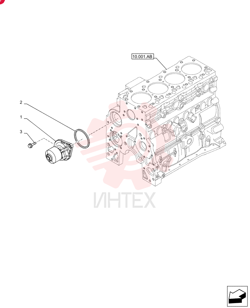 WATER PUMP 2854835