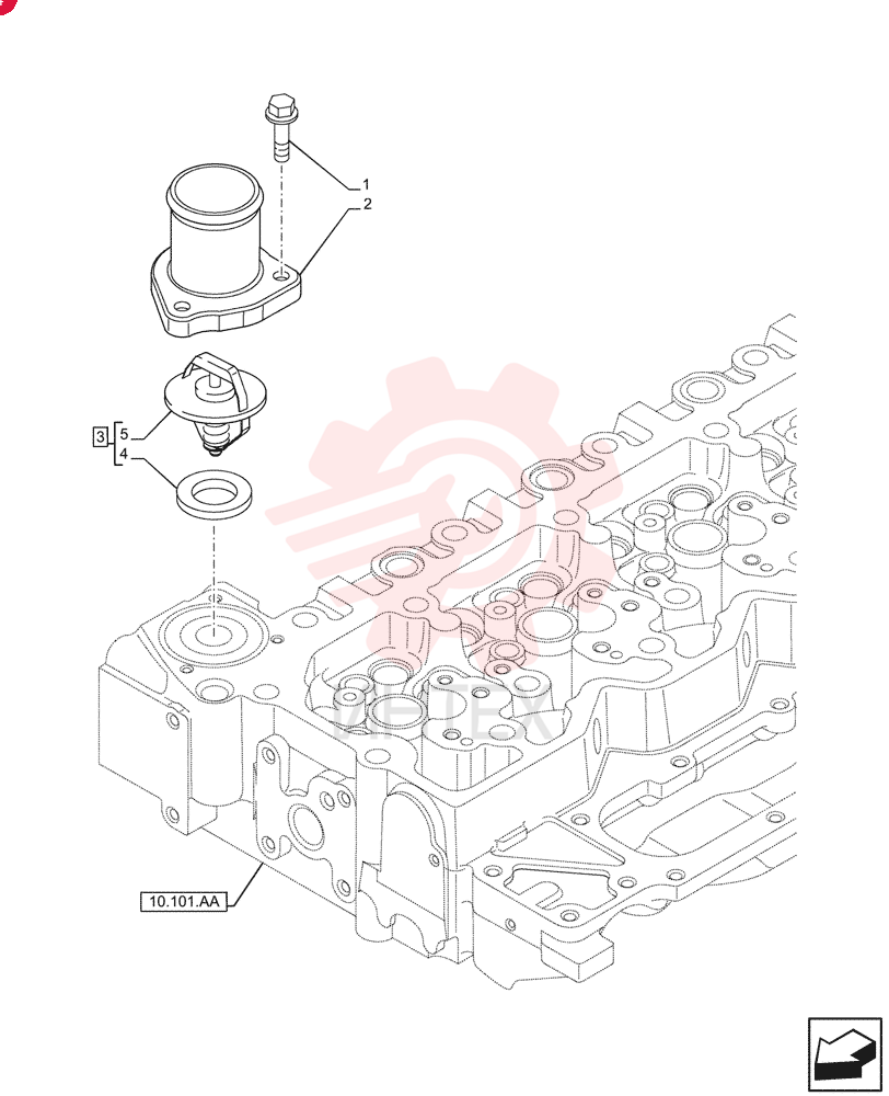 SCREW,Hex Flg, M6 x 1 x 20