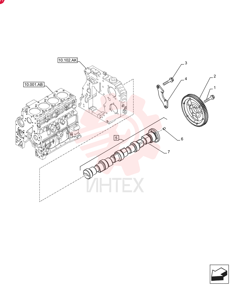 SCREW,Hex Flg, M8 x 1.25 x 25