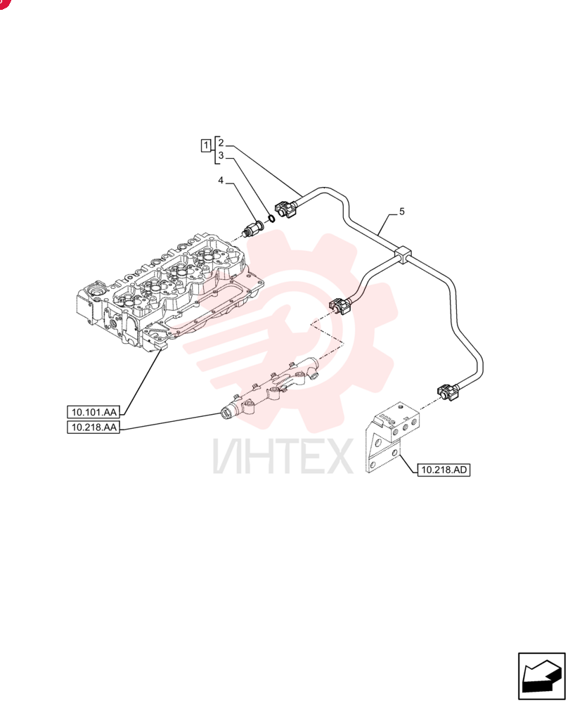 RETURN PIPE 2855336