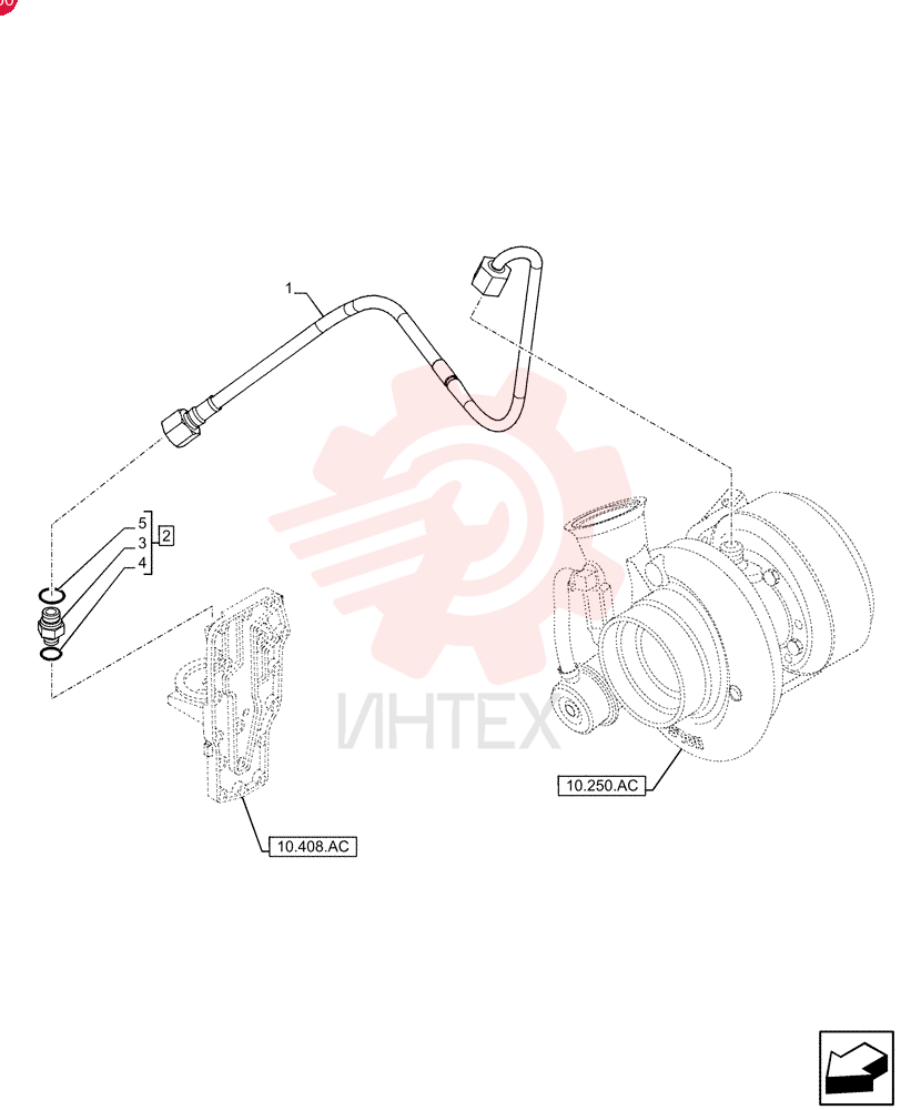 HYD CONNECTOR,Hex, M12 x 1.5 x 6.7mm ID x 32mm L