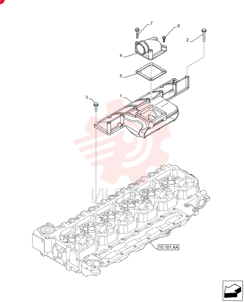 INLET MANIFOLD 2854534