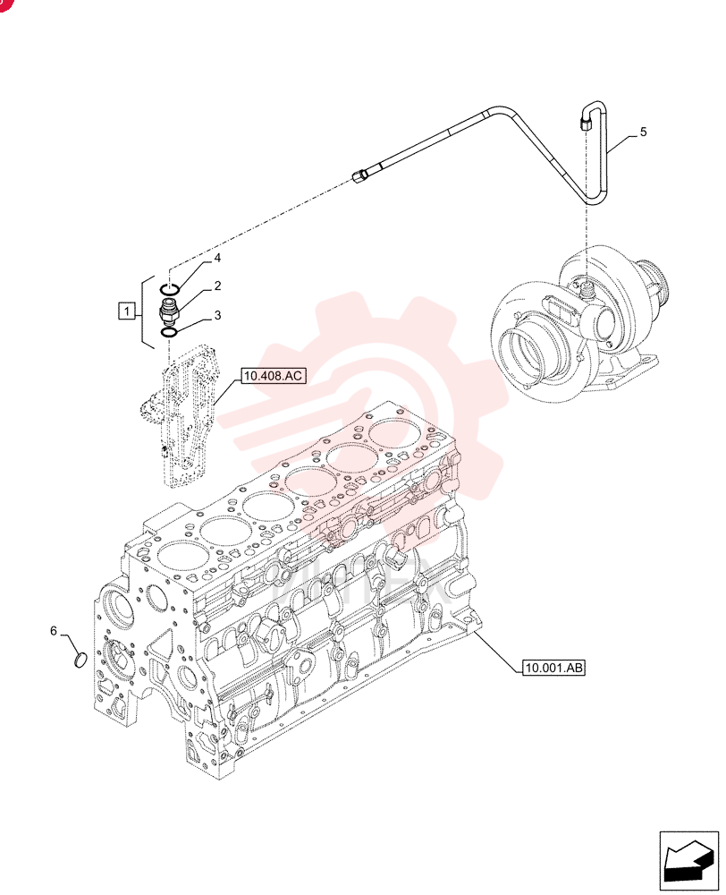 HYD CONNECTOR,Hex, M12 x 1.5 x 6.7mm ID x 32mm L