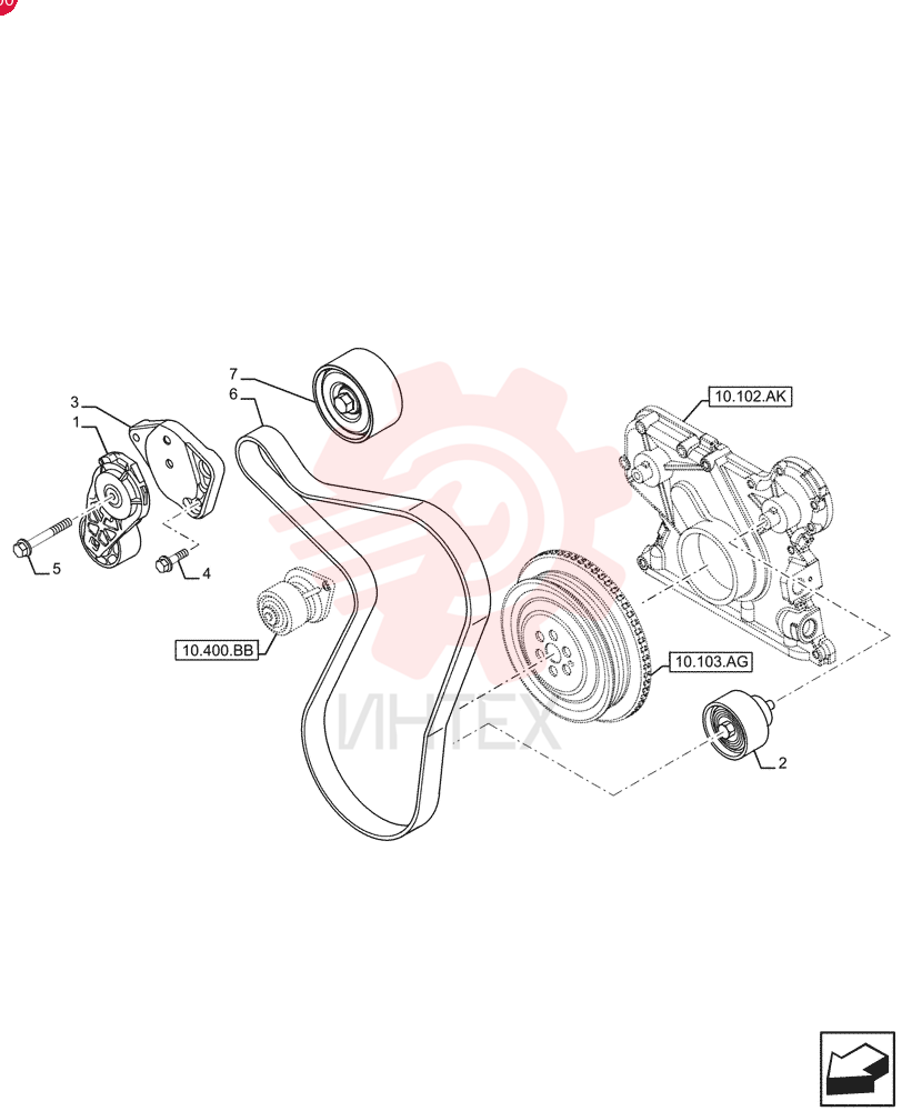 BELT TENSIONER