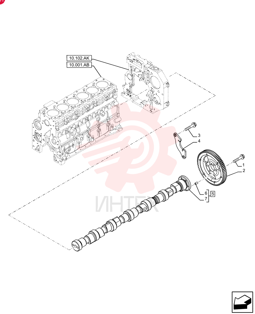 SCREW,Hex Flg, M8 x 1.25 x 25