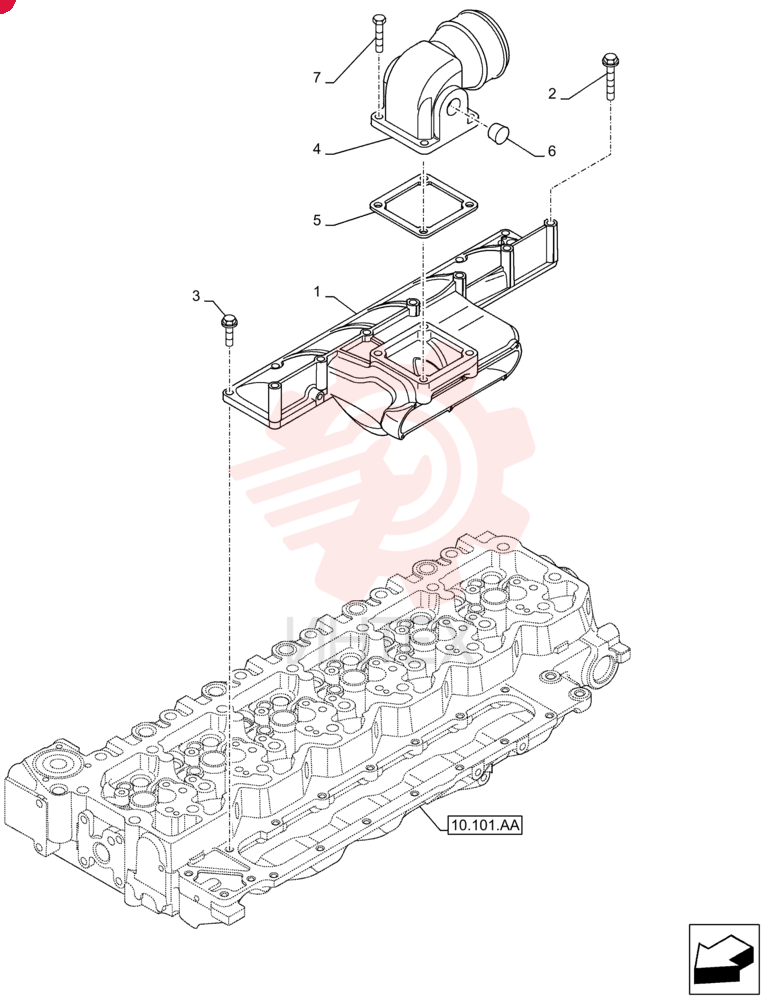 INLET MANIFOLD 2854534