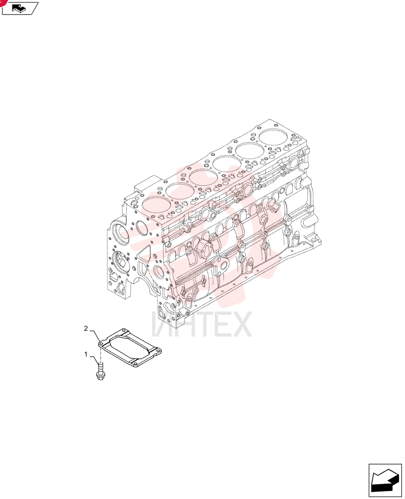 SCREW,Hex Flg, M10 x 1.5 x 25