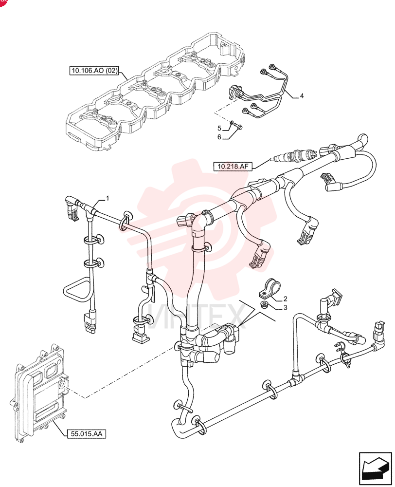 CLAMP,20mm, Insul, 7mm Bolt
