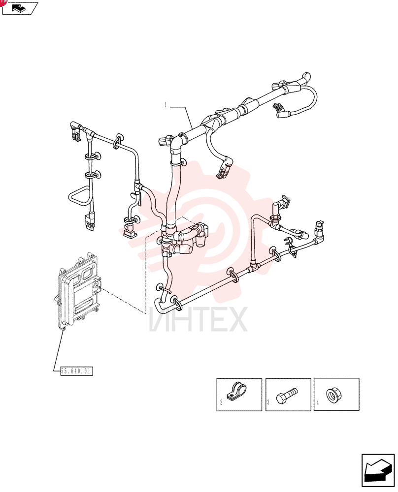 CLAMP,20mm, Insul, 7mm Bolt