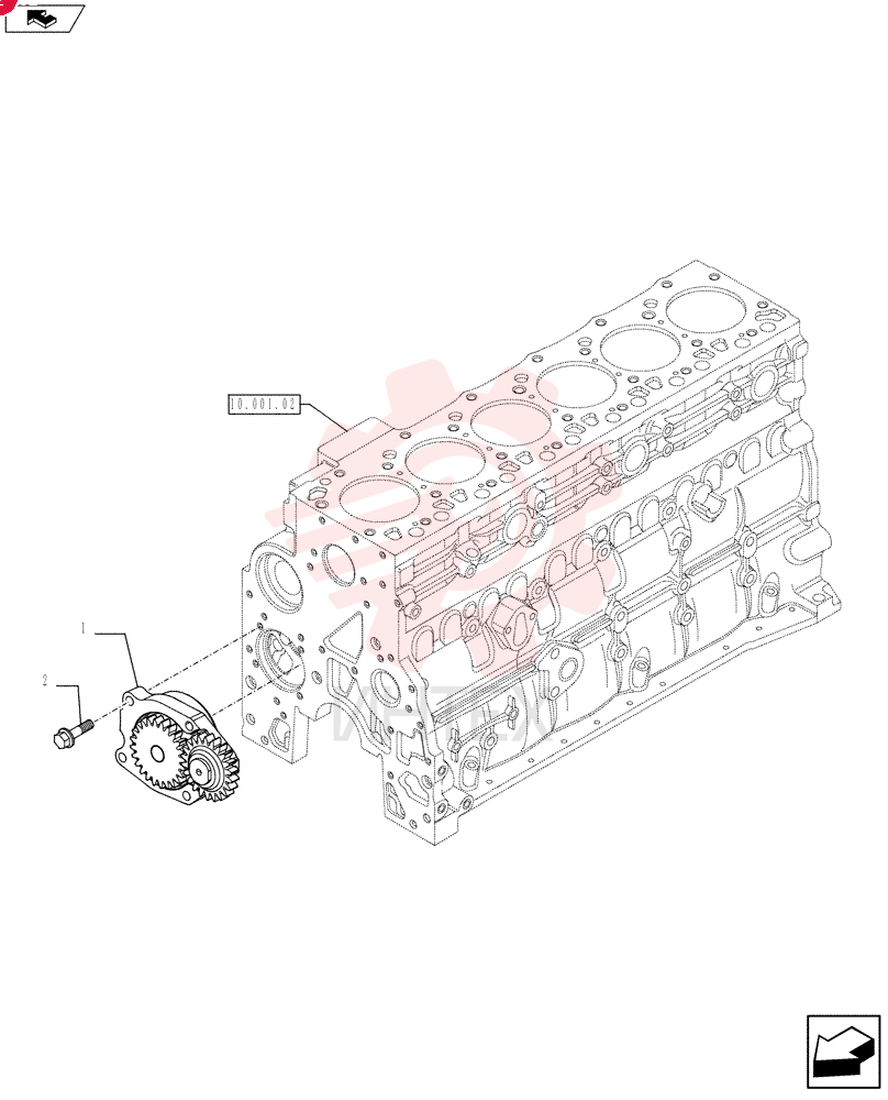 ENGINE OIL PUMP 4897481