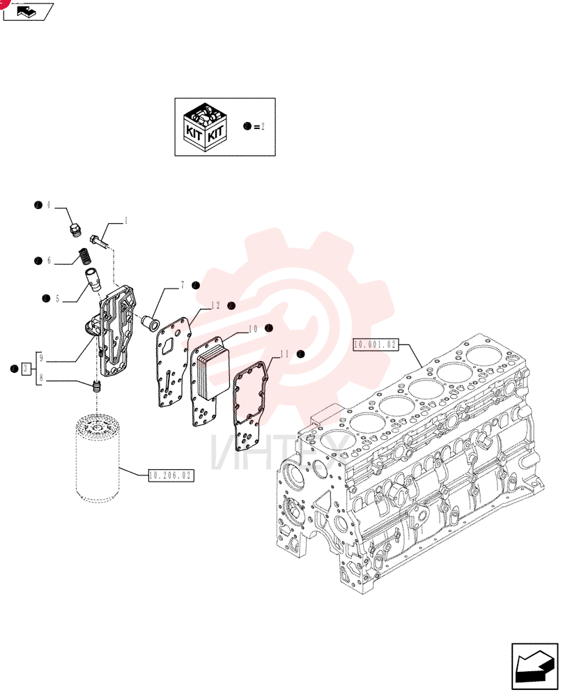 SCREW,Hex Flg, M8 x 1.25 x 35