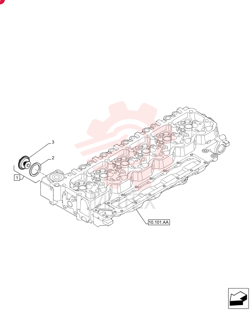 THERMOSTAT 84322388
