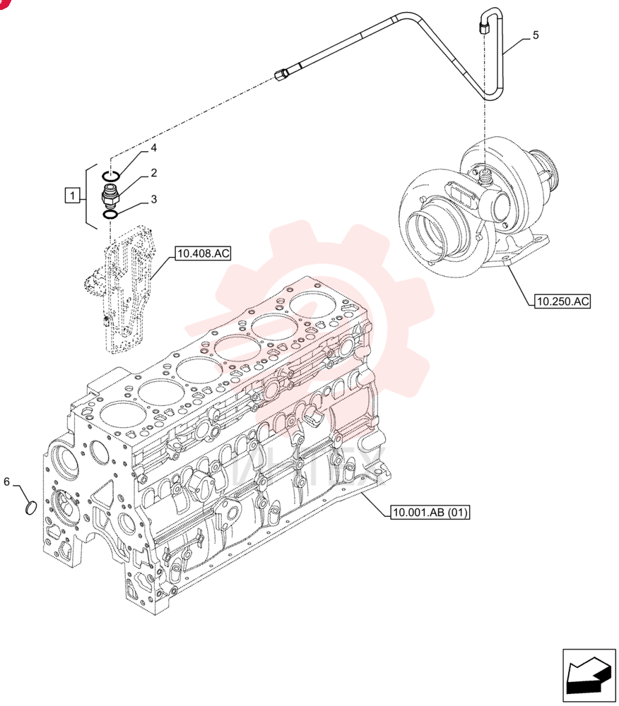 HYD CONNECTOR,Hex, M12 x 1.5 x 6.7mm ID x 32mm L