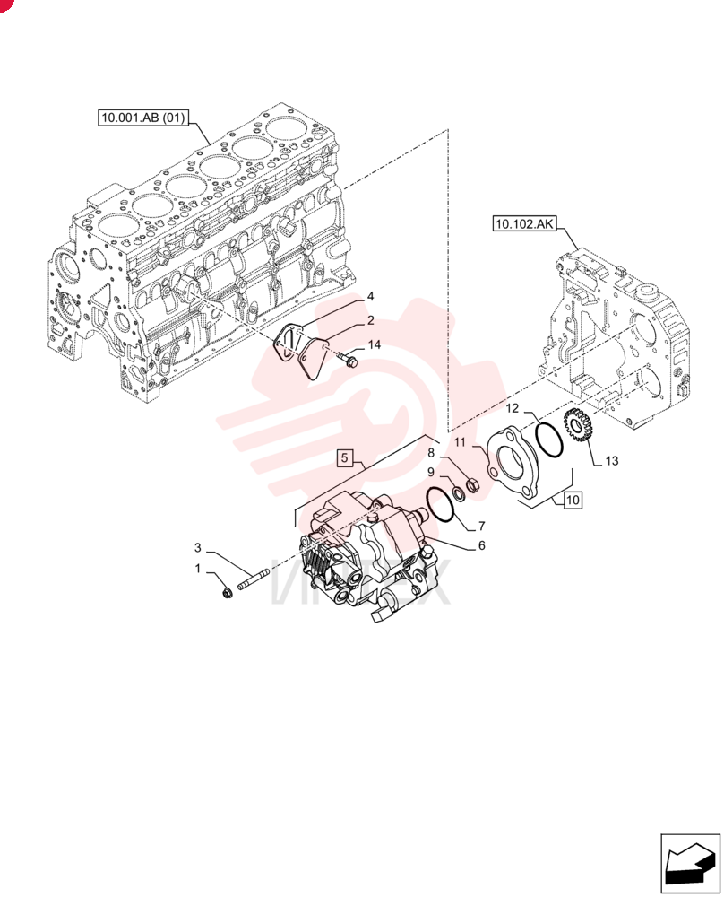 FLANGE NUT,M8 x 1.25