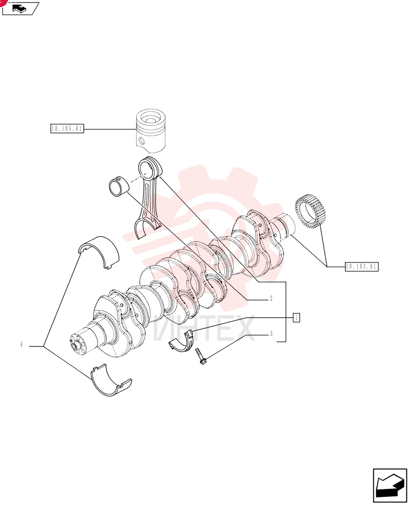 CONNECTING ROD 2831298