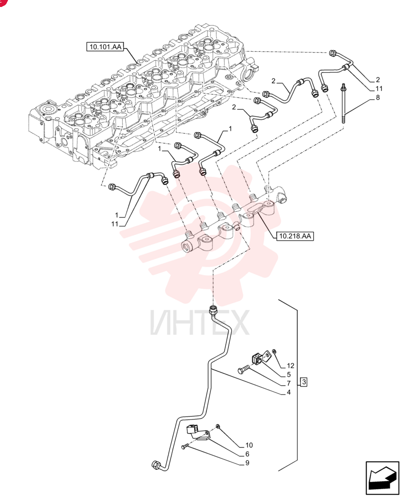 INJECTION PIPE 2854544