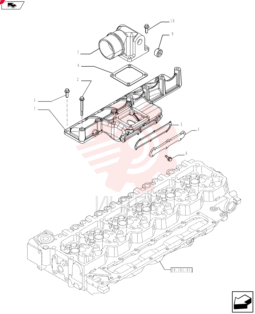 INLET MANIFOLD 2854534